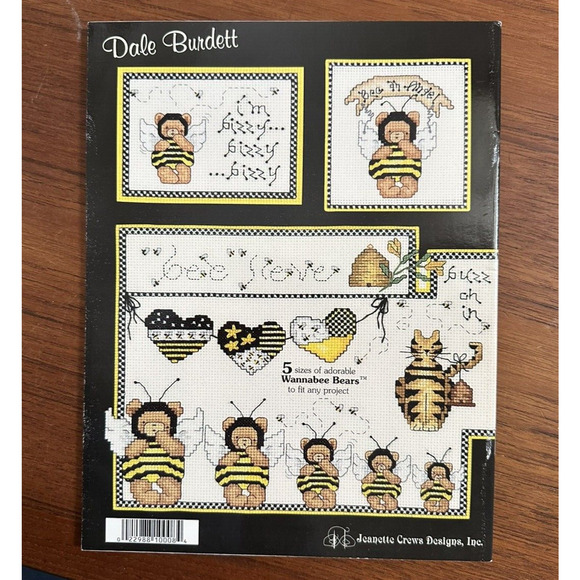 Bee lieve I Believe Dale Burdett Cross Stitch Pattern Book - Picture 3 of 3